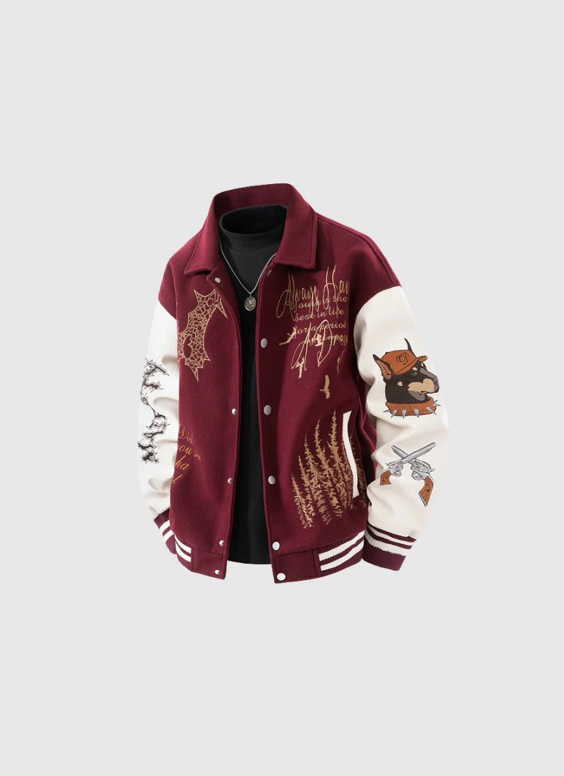 EMBERPATCH VARSITY JACKET