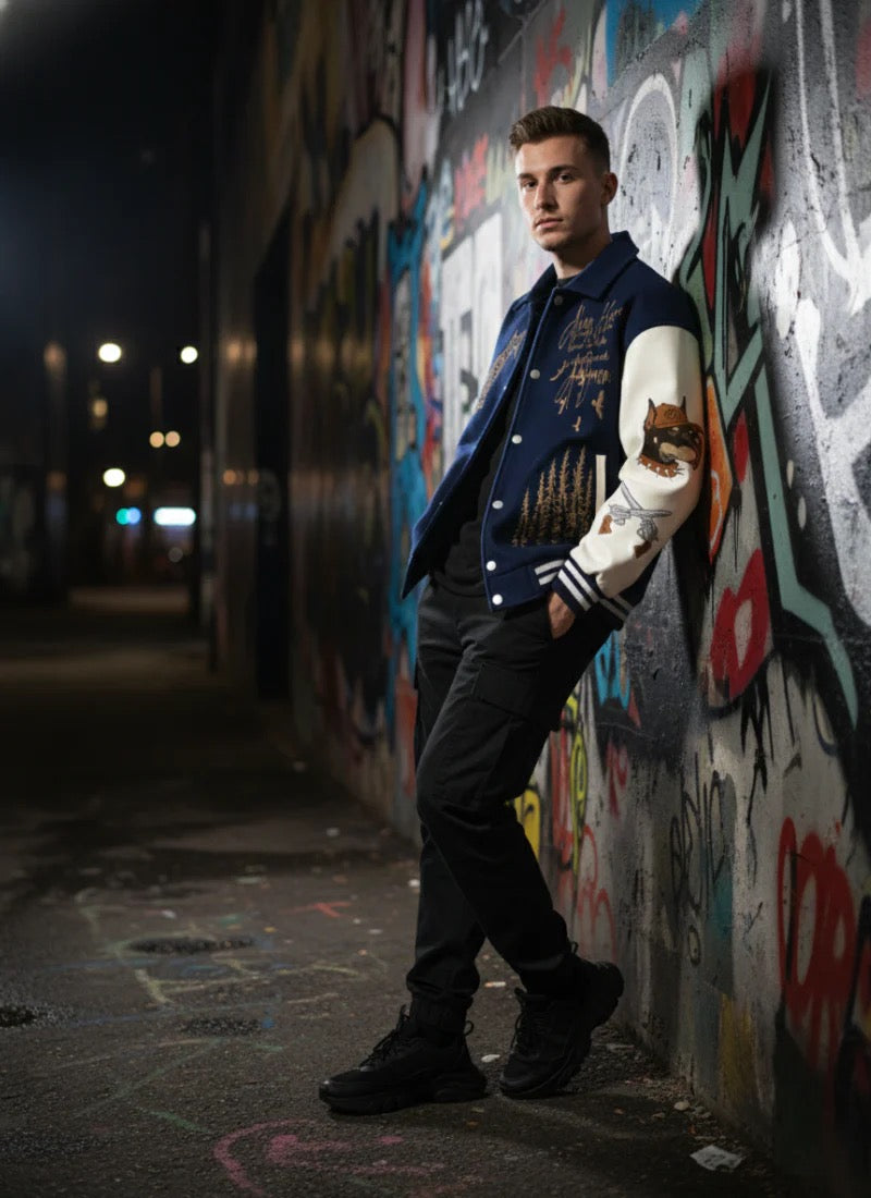 EMBERPATCH VARSITY JACKET