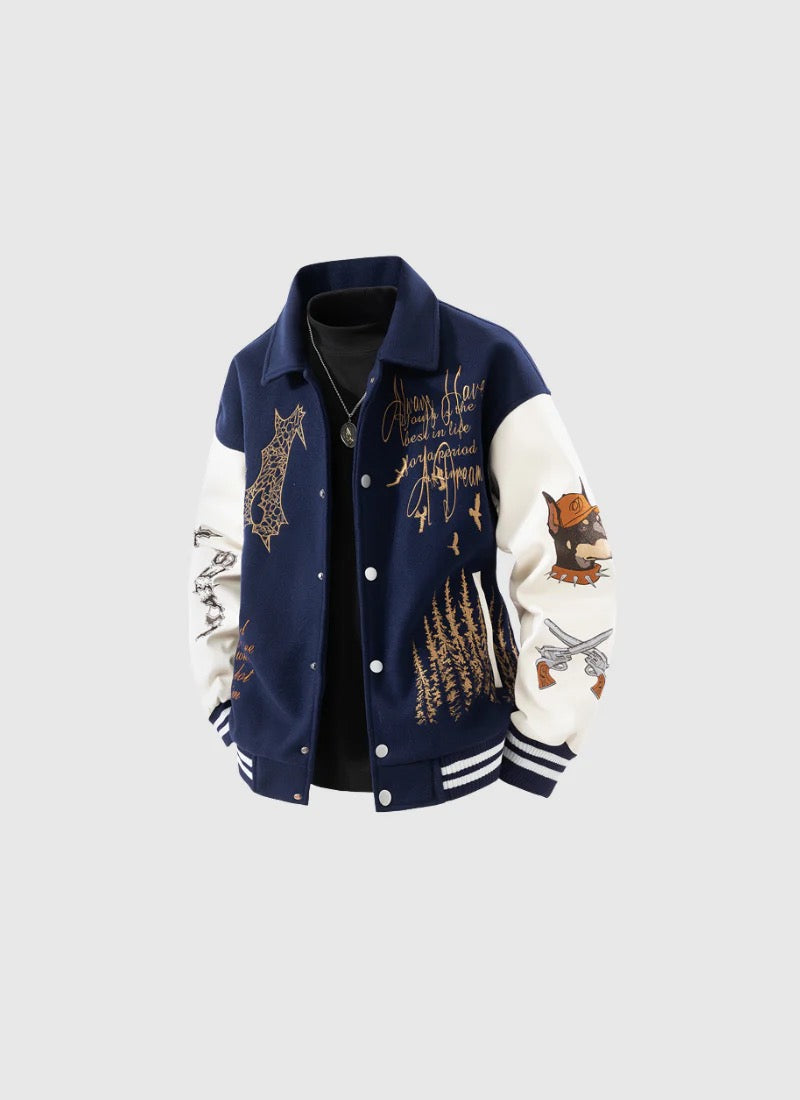 EMBERPATCH VARSITY JACKET