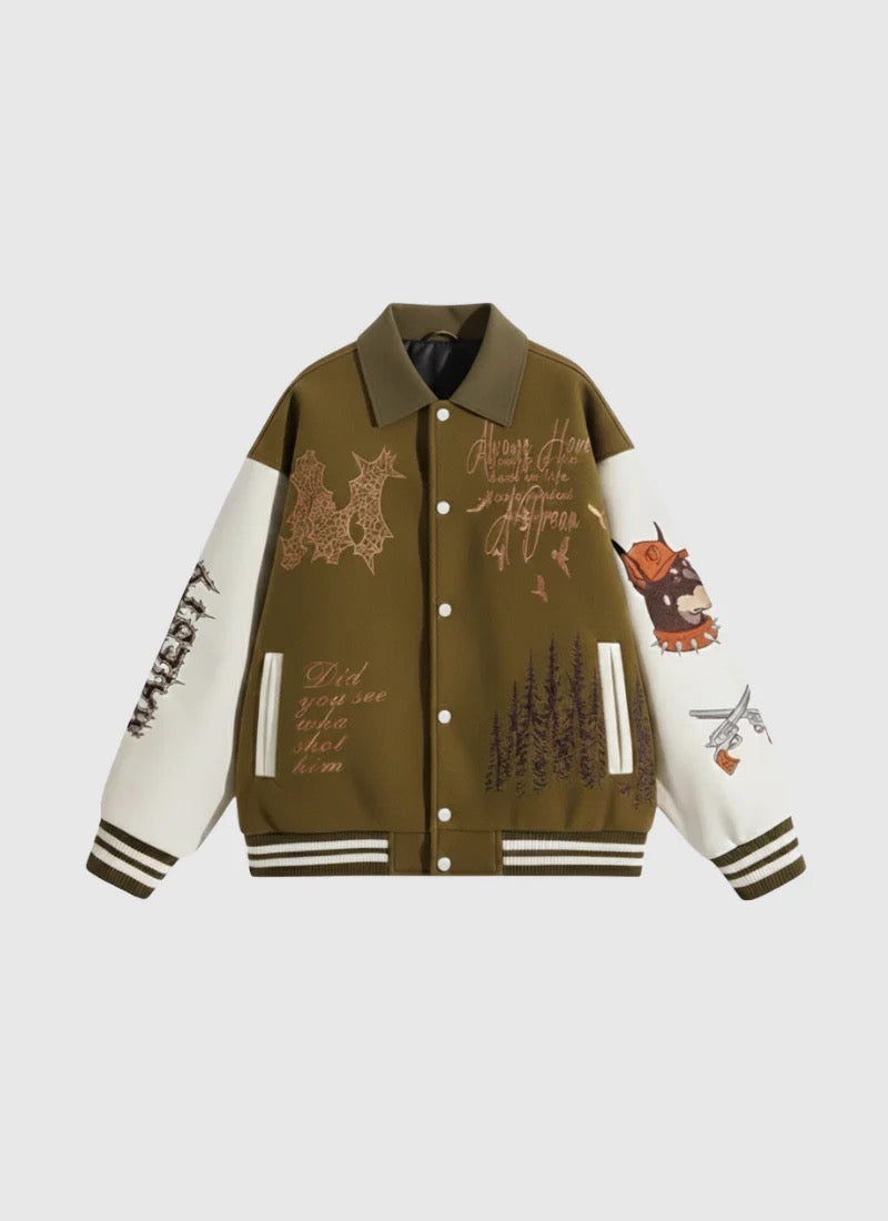 EMBERPATCH VARSITY JACKET