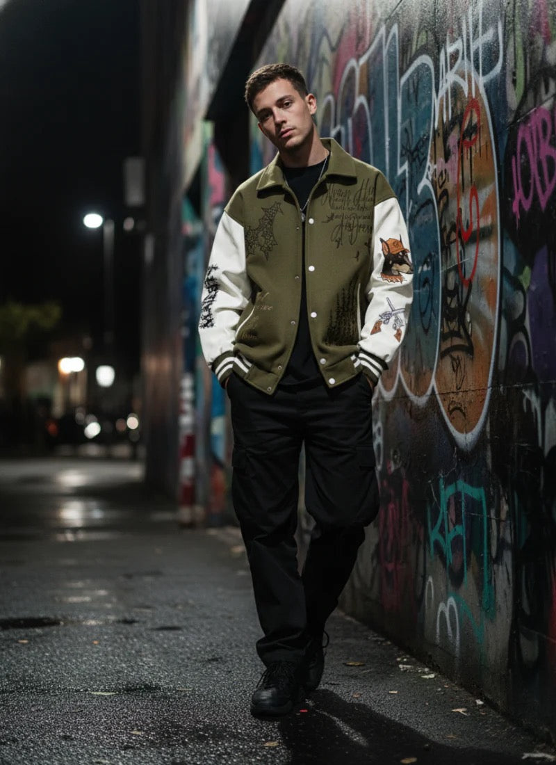 EMBERPATCH VARSITY JACKET