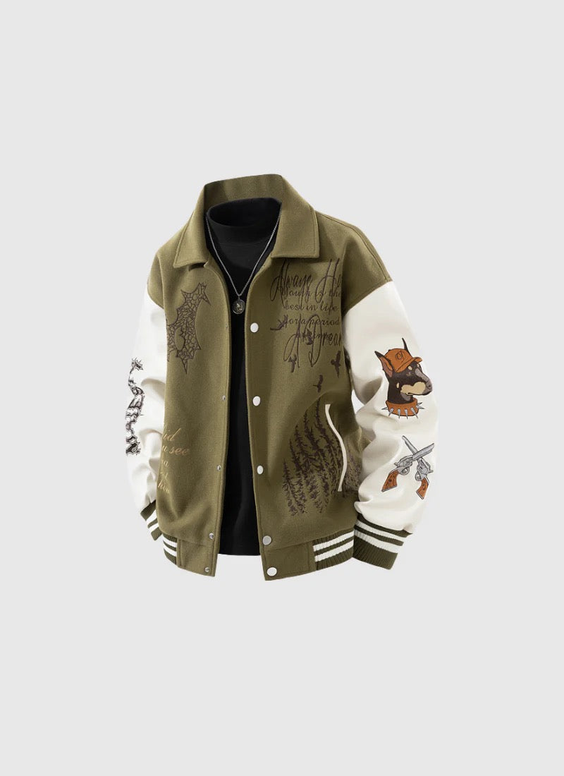 EMBERPATCH VARSITY JACKET