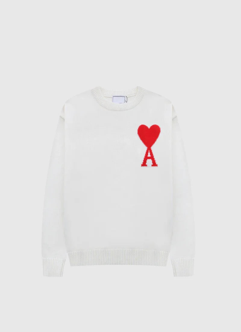 A-HEART CREWNECK