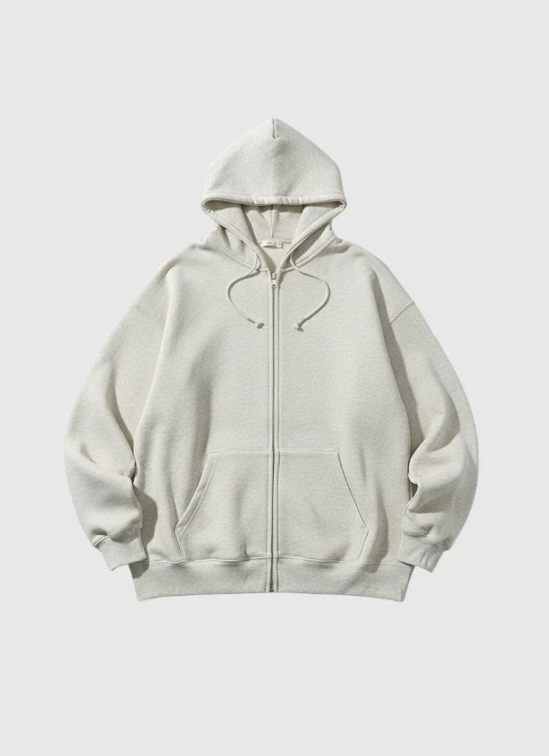 CLOUDLINE OVERSIZED ZIP HOODIE