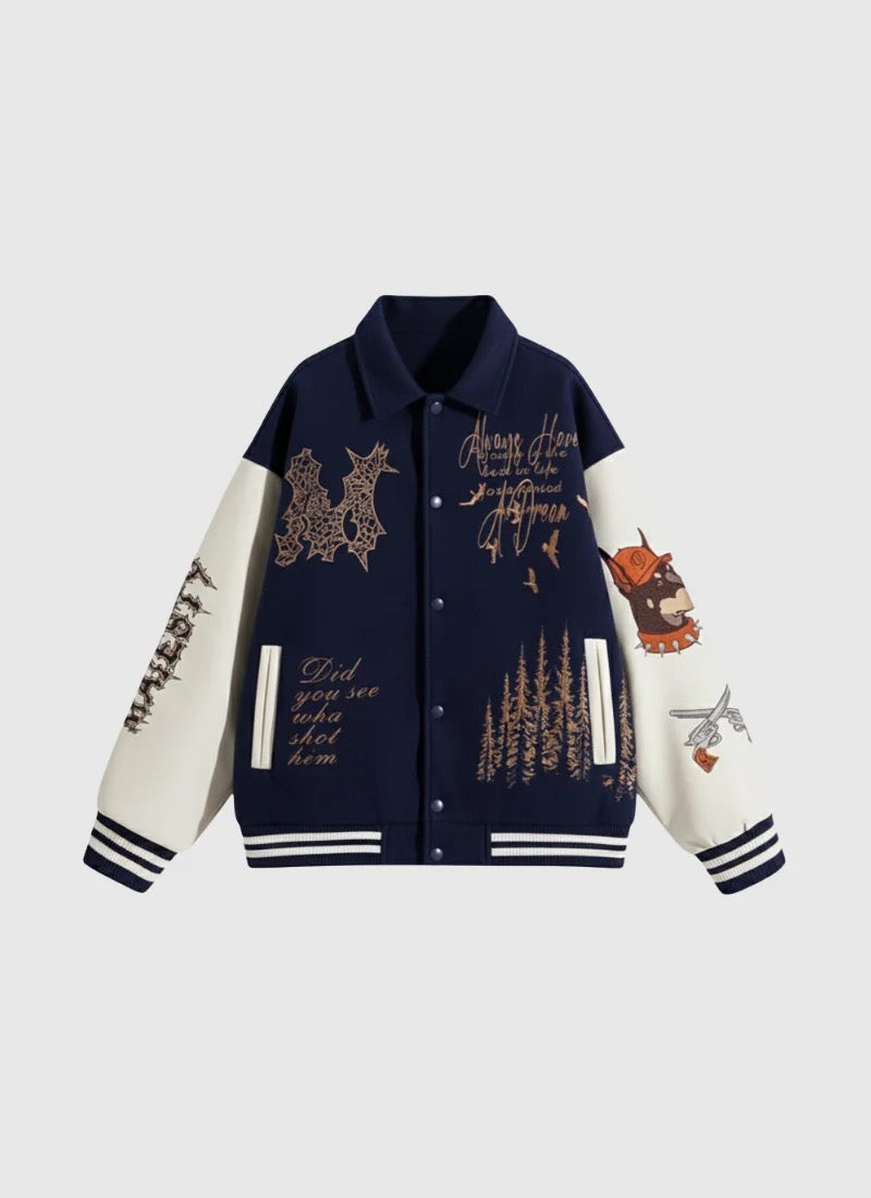 EMBERPATCH VARSITY JACKET