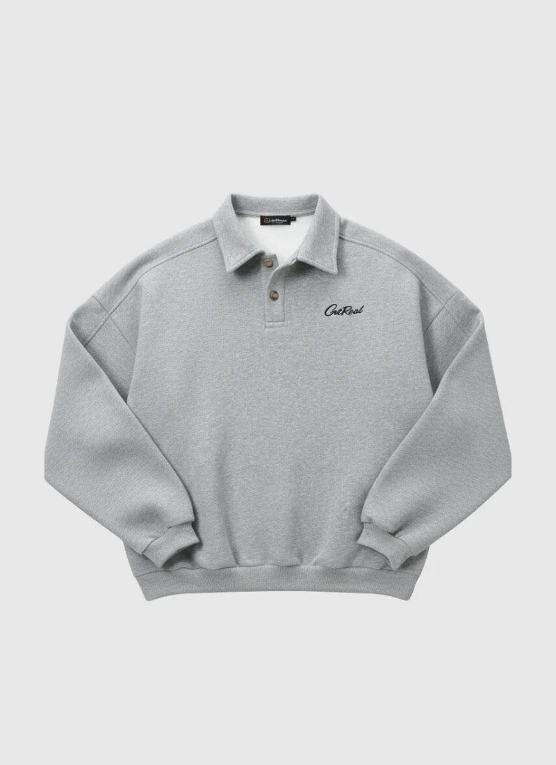 CAMPUS EASE POLO SWEAT